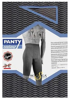 PANTY CONTOUR BOXER XXL NERO