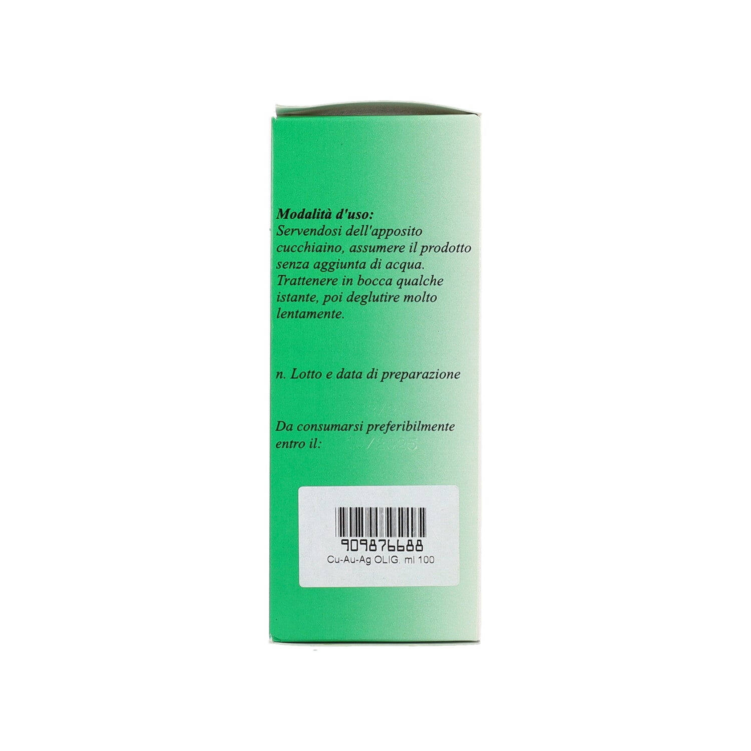 OLIGOLINE ORO AG CU 100ML