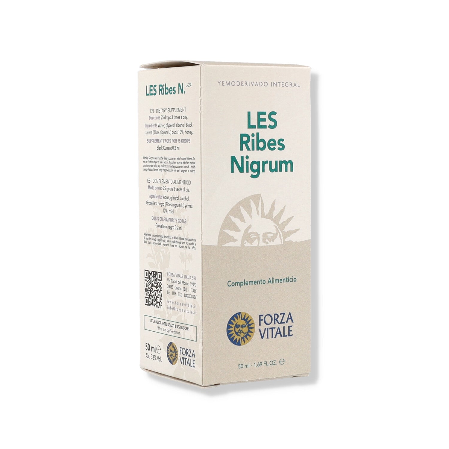 LES RIBES NIGRUM GOCCE 50ML