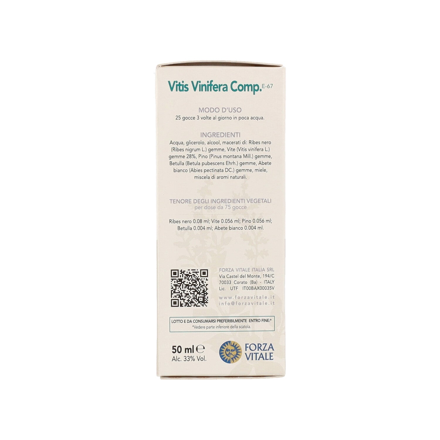 VITIS VINIFERA COMP ECOSOL GTT