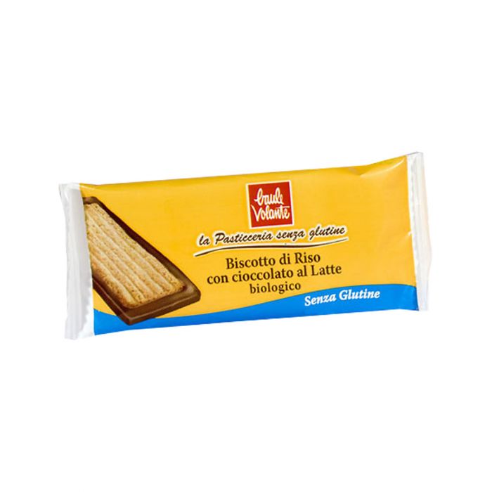 BISCOTTO DI RISO CON CIOCCOLATO LATTE 23G