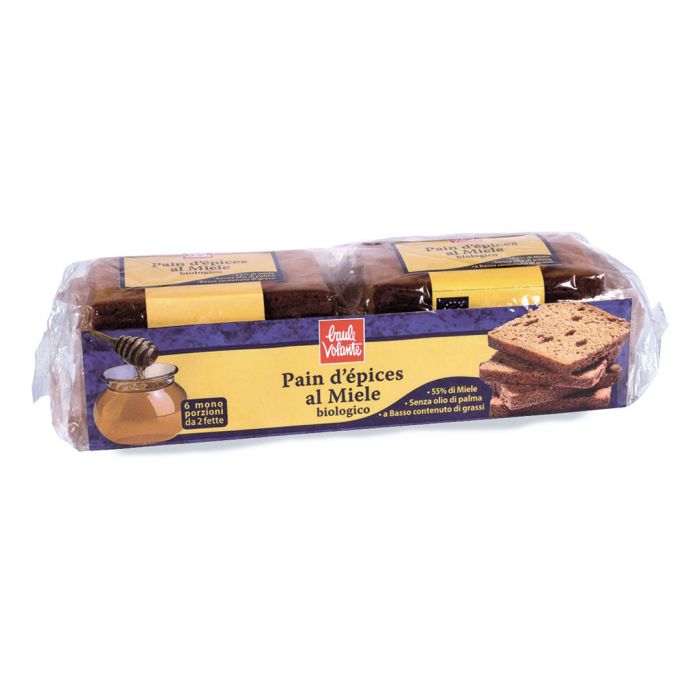 PAIN D'EPICES AL MIELE 6X40G