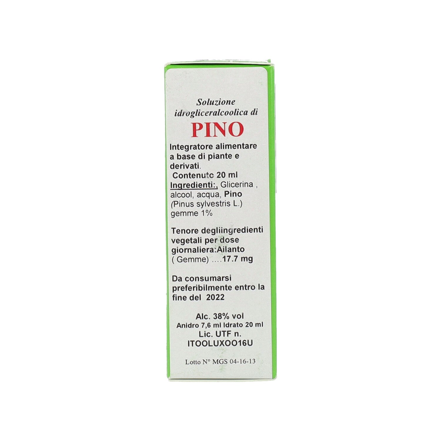 MGS13 PINO MG SPG - 20ML