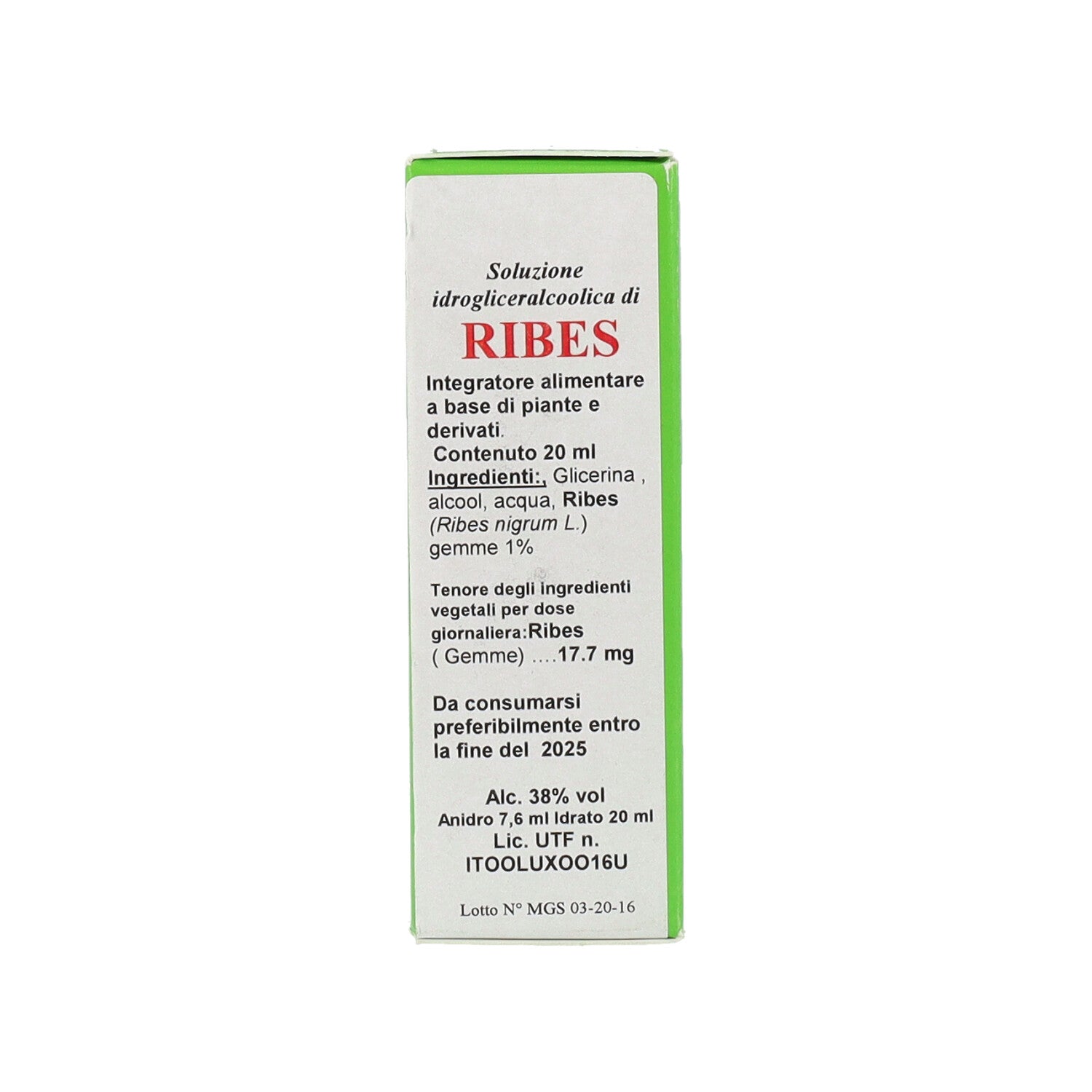MGS16 RIBES MG SPG - 20ML