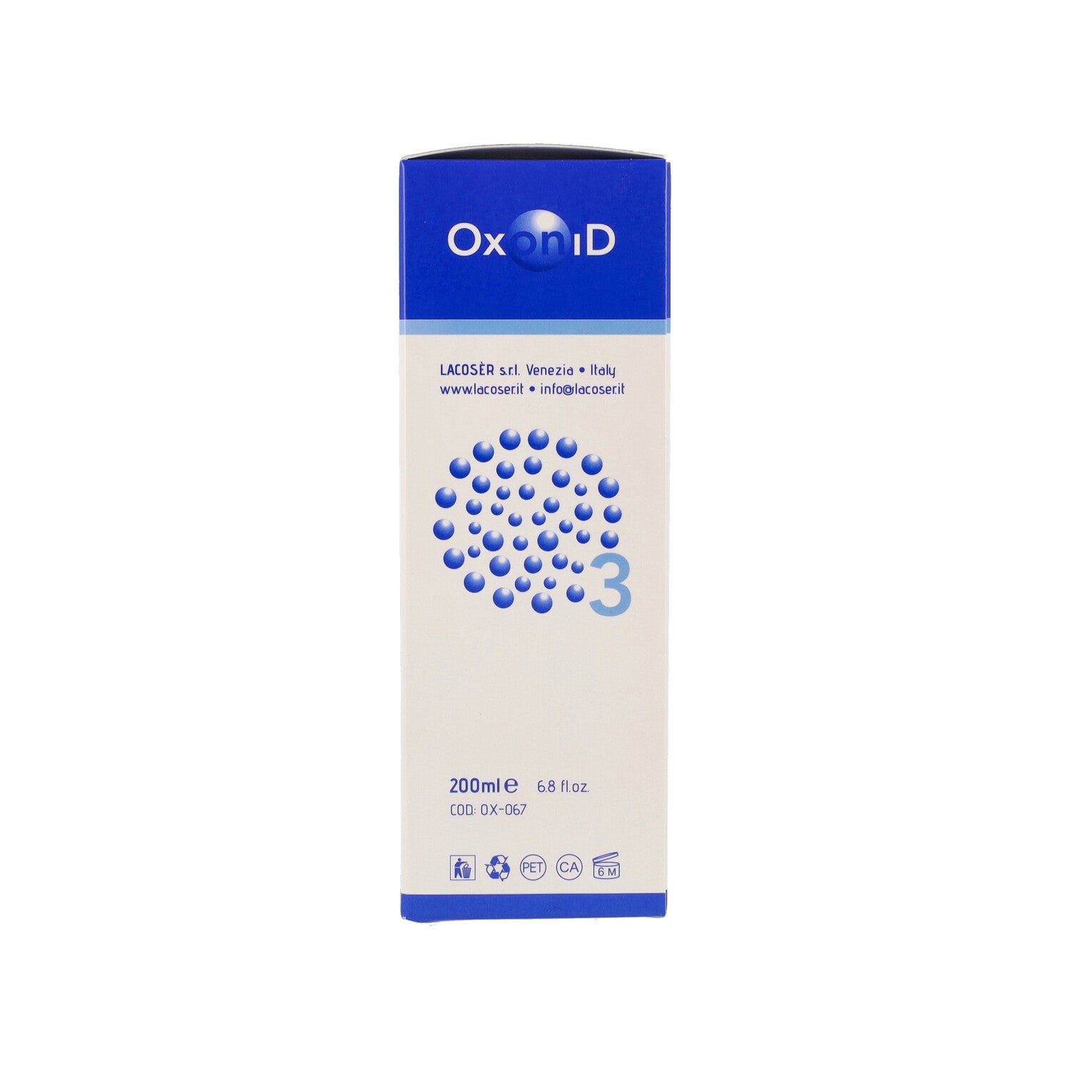 OXONID HYDRO3 SCHAUM BAGNODOCCIA 200 ML