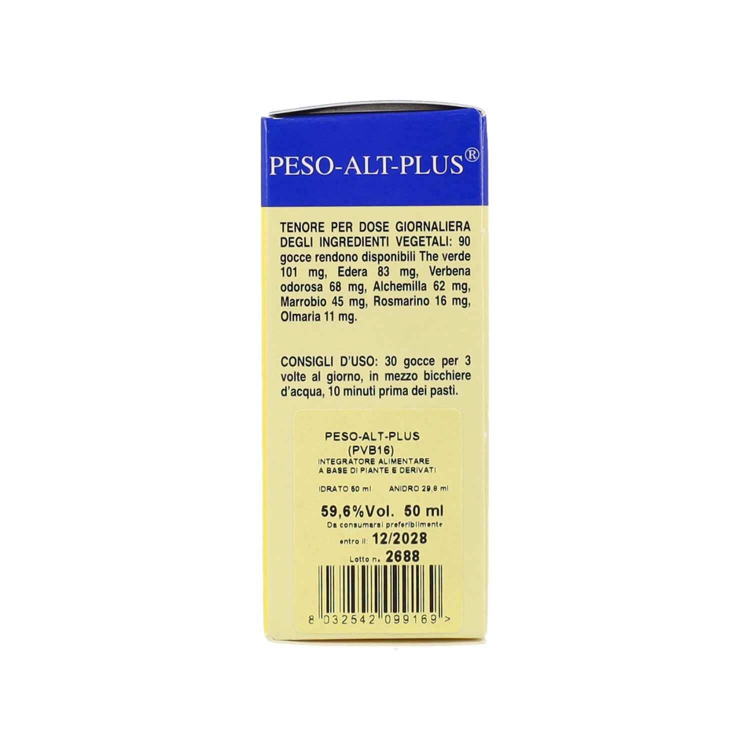 PESO-ALT-PLUS COMPOSTO - 50 ML