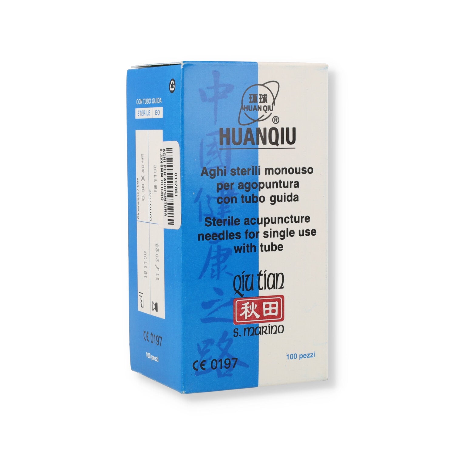 AGHI PER AGOPUNTURA 0 3X40MM