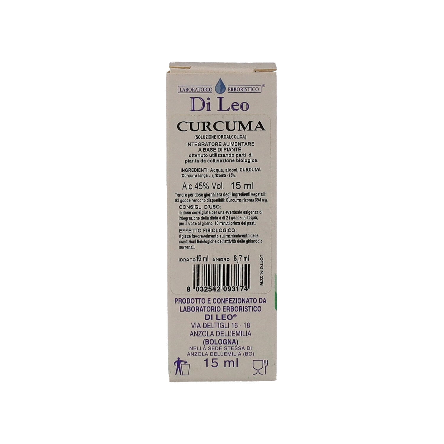 CURCUMA DI LEO - 15 ML
