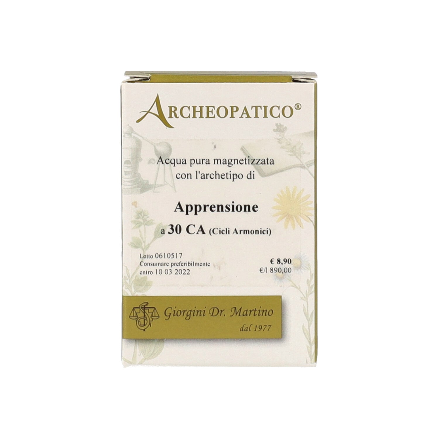 ARCHEOPATICO APPRENSIONE 30CA 10ML