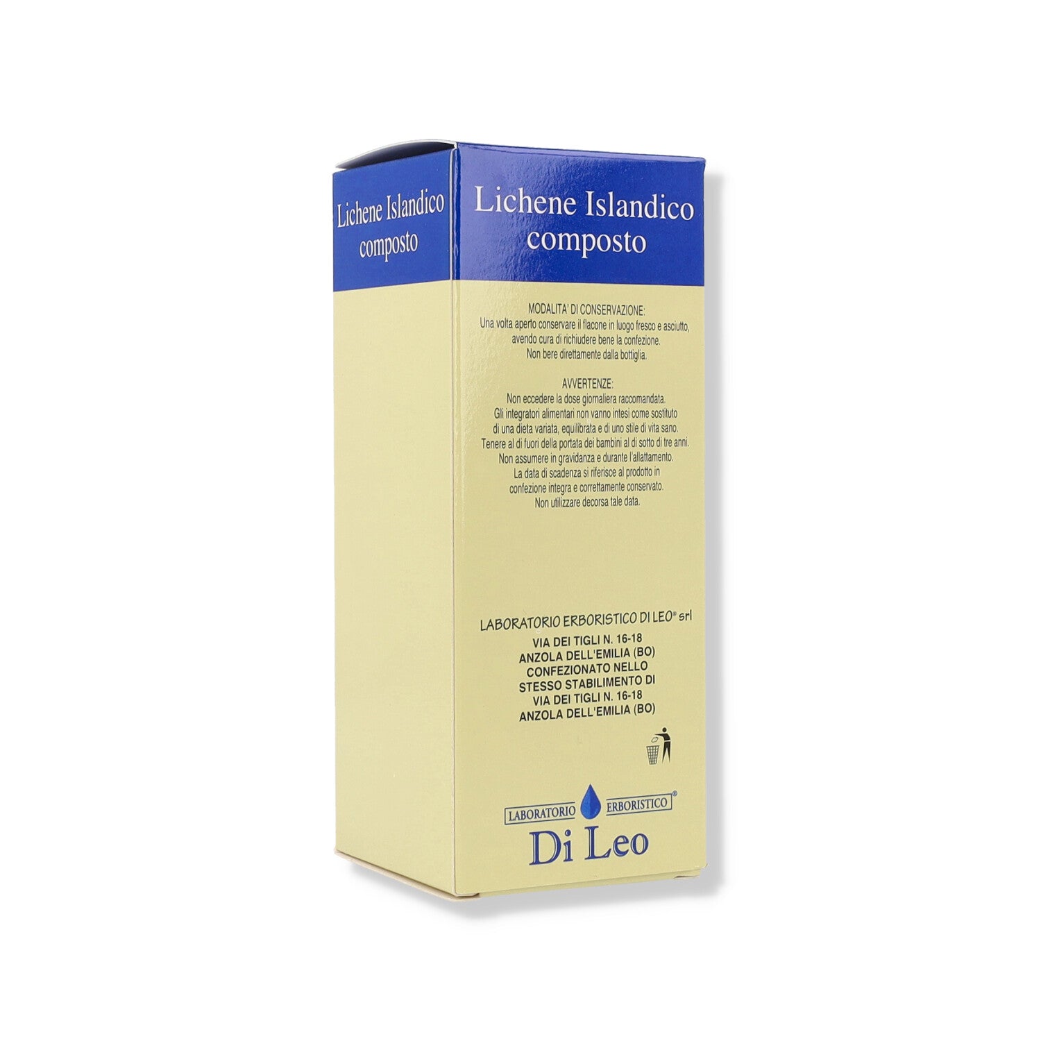 PREPARATO LICHENE ISLANDICO COMPOSTO