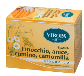 VIROPA FINOCCHIO ANICE CUMINO E CAMOMILLA 15 FILTRI