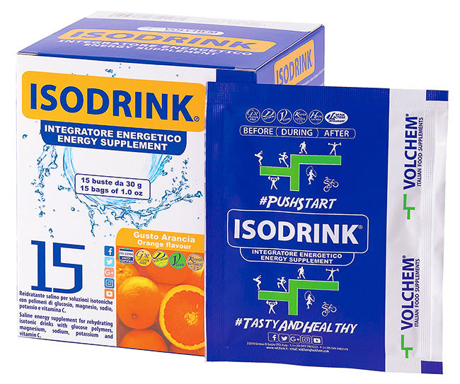ISODRINK POLVERE ARANCIA 15 BUSTINE