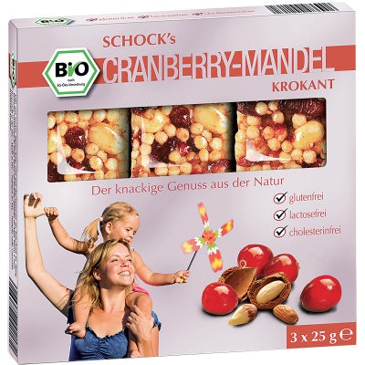 SCHOCK BARRETTA CRANBERRY MANDORLE 75G