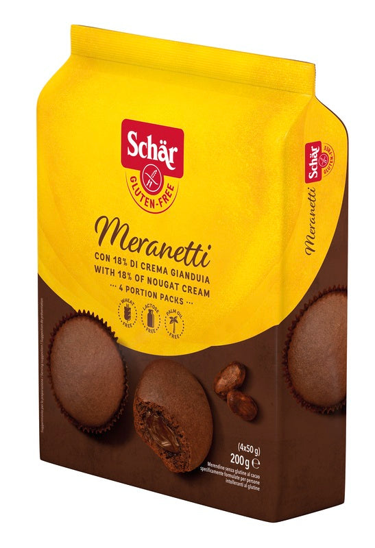 SCHAR MERANETTI CON CREMA GIANDUIA 4X50GR