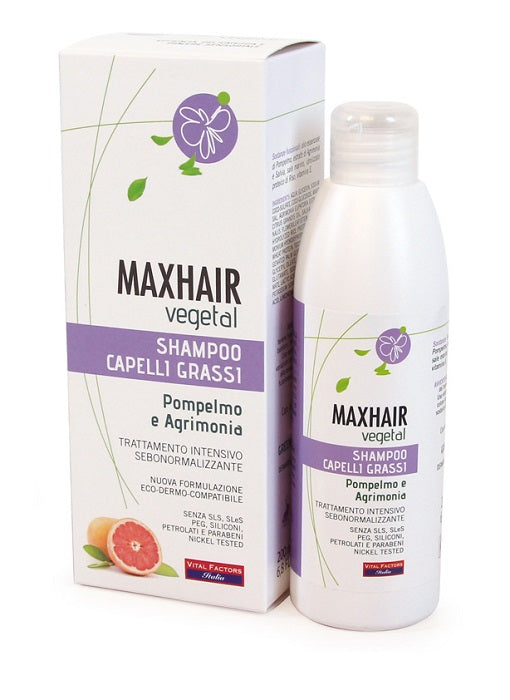 MAX HAIR VEG SH CAP GRAS 200ML