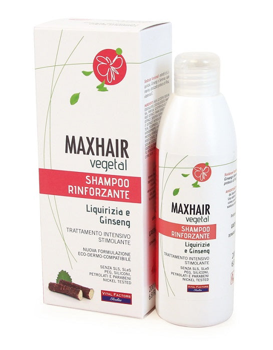 MAX HAIR VEG SH RINFOR 200ML