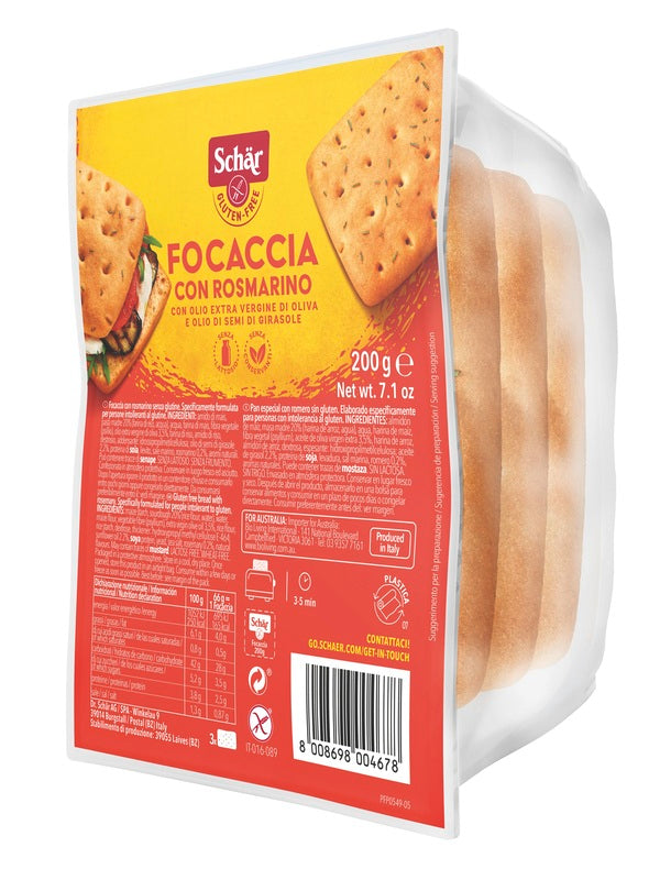 SCHAR FOCACCIA CON ROSMARINO 200G