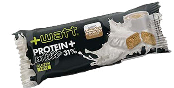 PROTEIN+ BARRETTA WHITE 31% CAPPUCCINO 40G