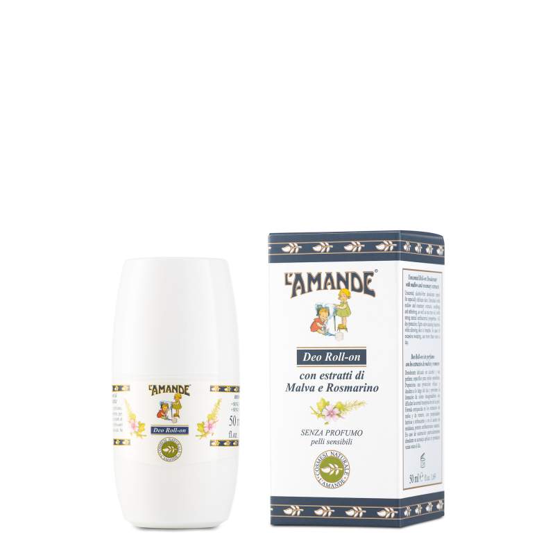 L'AMANDE DEODORANTE ROLL-ON MALVA ROSMARINO 50ML