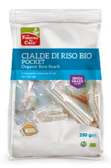 CIALDE RISO SENZA/SALE MONOPORZIONE 250G BIO