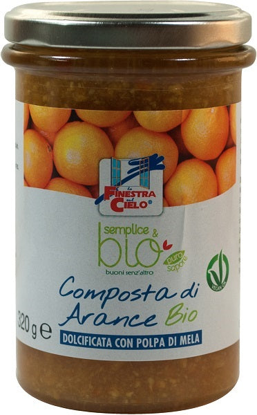 COMPOSTA ARANCE 320G SEMPL&BIO