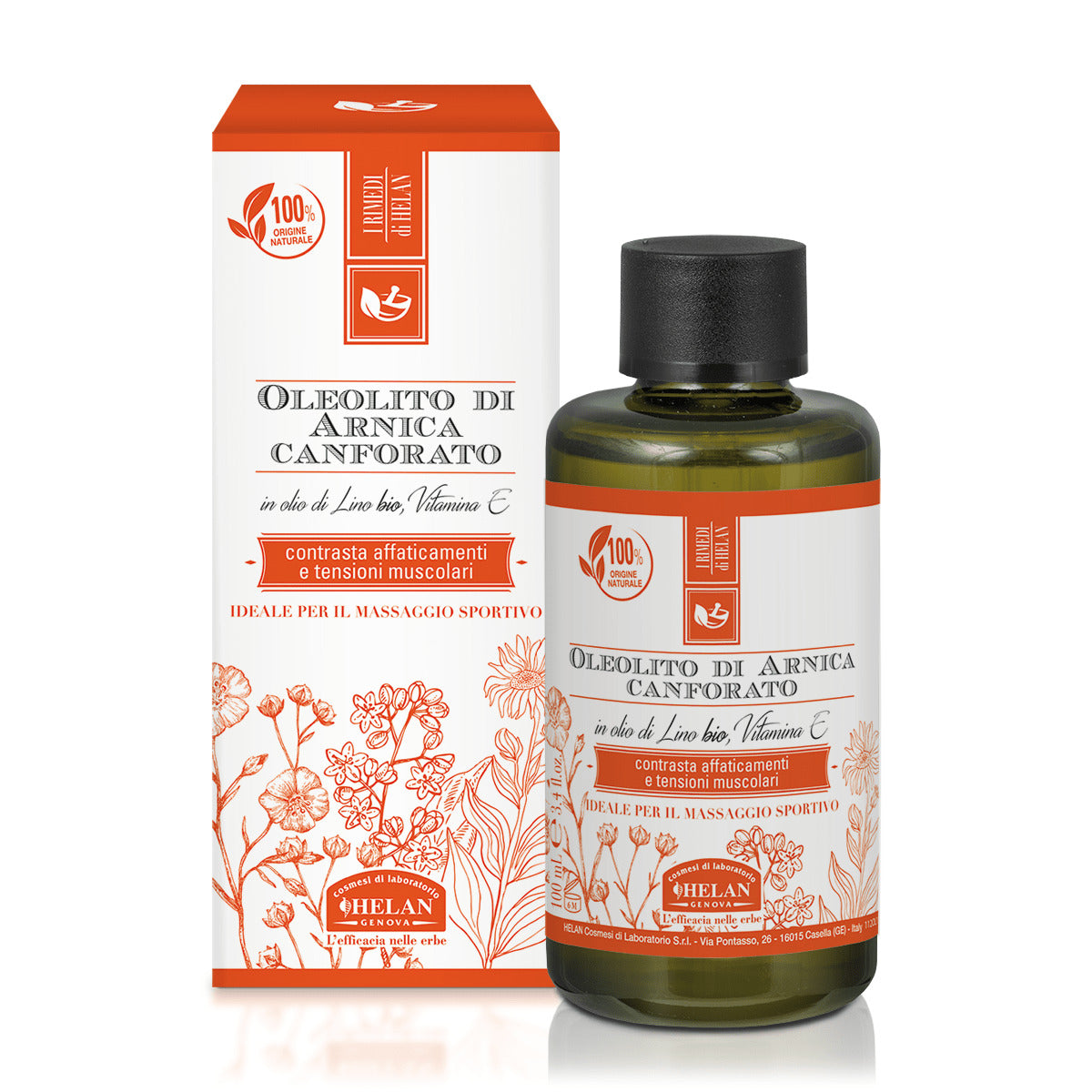 I RIMEDI OLEOLITO ARNICA CANFORATO