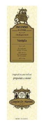 INCENSO VANIGLIA 10 STICKS