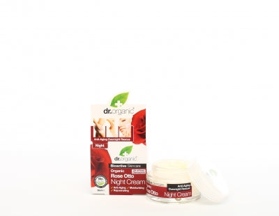 DR ORGANIC ROSE CREMA NOTTE