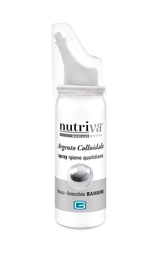 NUTRIVA ARGENTO COLLOIDALE NASO E ORECCHIE 20PPM 30ML