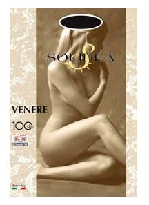 VENERE 100 COLLANT NUDE XXL BLU SCURO