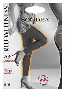 RED WELLNESS 70 LEGGINGS XL MOSTO
