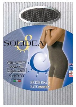 SILVER WAVE HIGH WAIST SHORT L NOISETTE