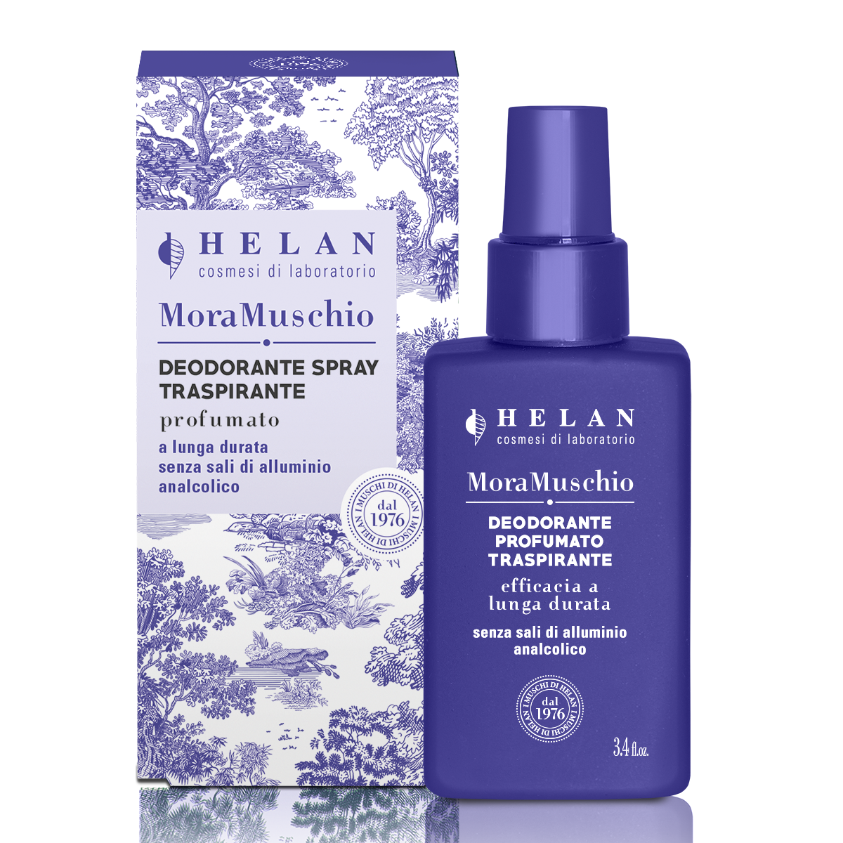 I MUSCHI DI HELAN MORAMUSCHIO DEODORANTE PROFUMATO TRASPIRANTE SPRAY 100 ML