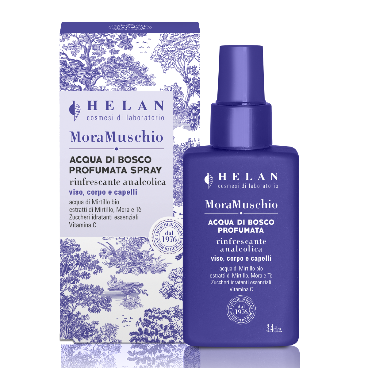 I MUSCHI DI HELAN MORAMUSCHIO ACQUA DI BOSCO PROFUMATA SPRAY 100 ML