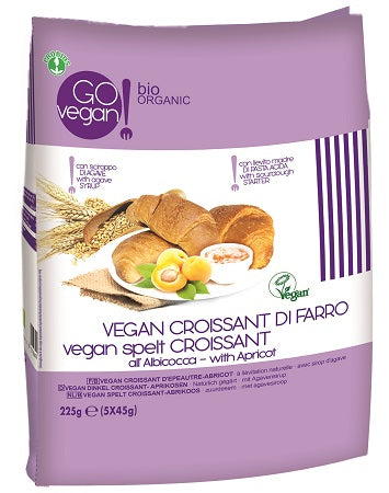 VEGAN CROISSANT FARRO ALBICOCCA 5X45G