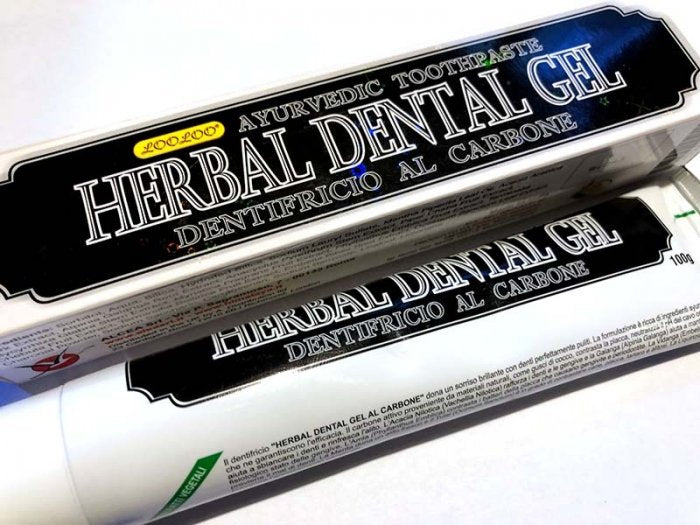 HERBAL DENTAL GEL CARBONE - 100 G