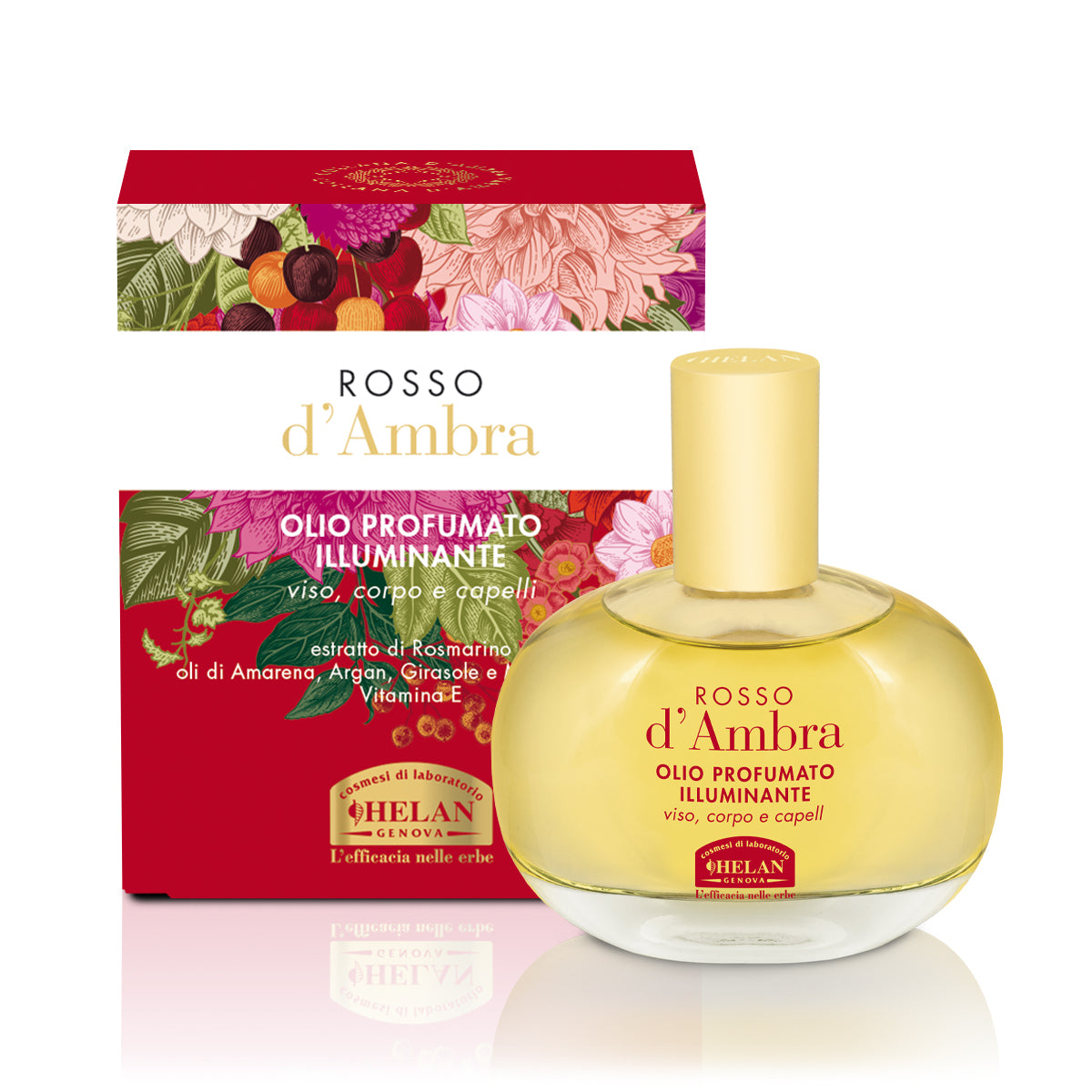 ROSSO D'AMBRA OLIO PROFUMATO ILLUMINANTE