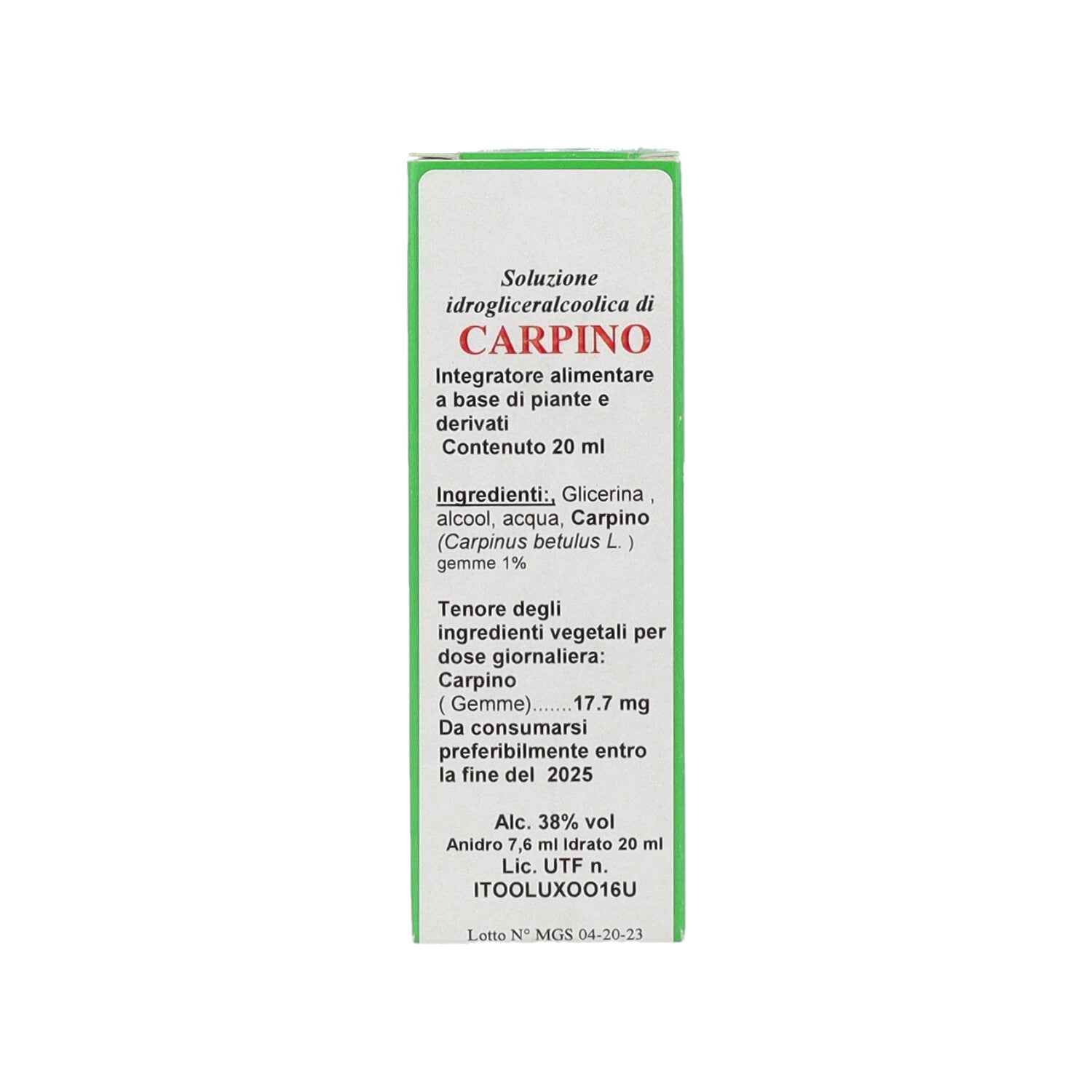 MGS23 CARPINO MG SPG - 20ML
