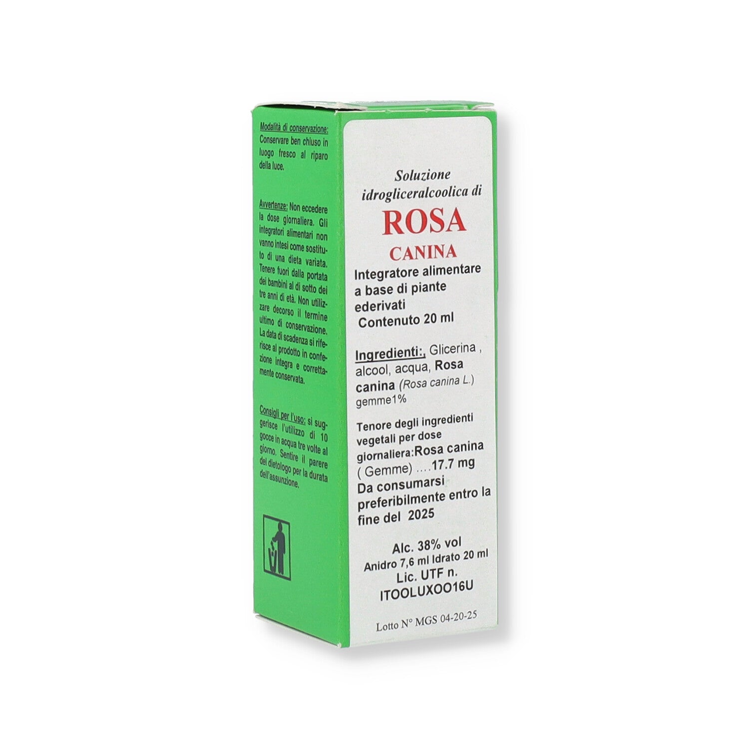 MGS25 ROSA MG SPG - 20ML