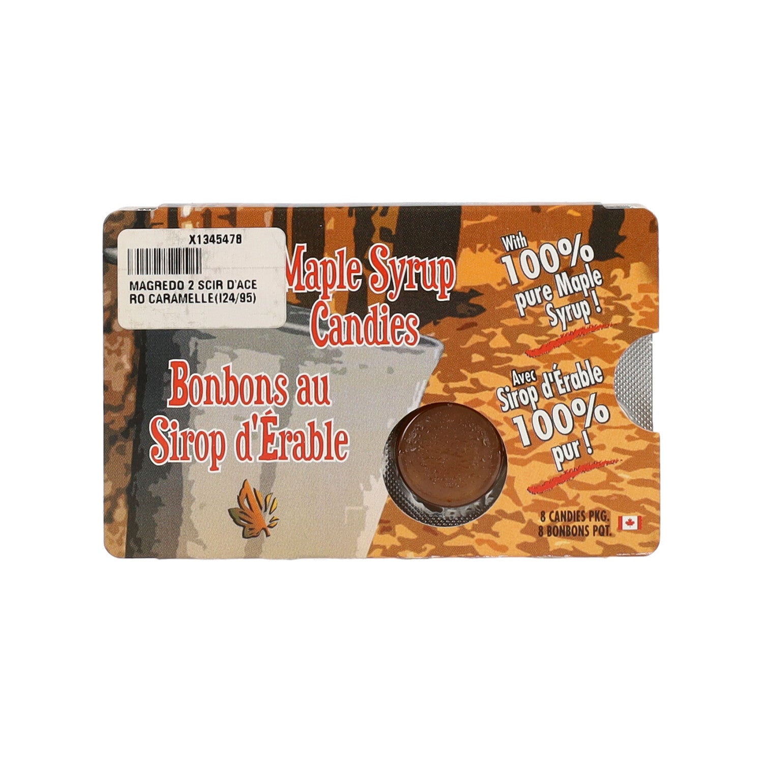 MAGREDO 2 CARAMELLE AL SCIROPPO D'ACERO