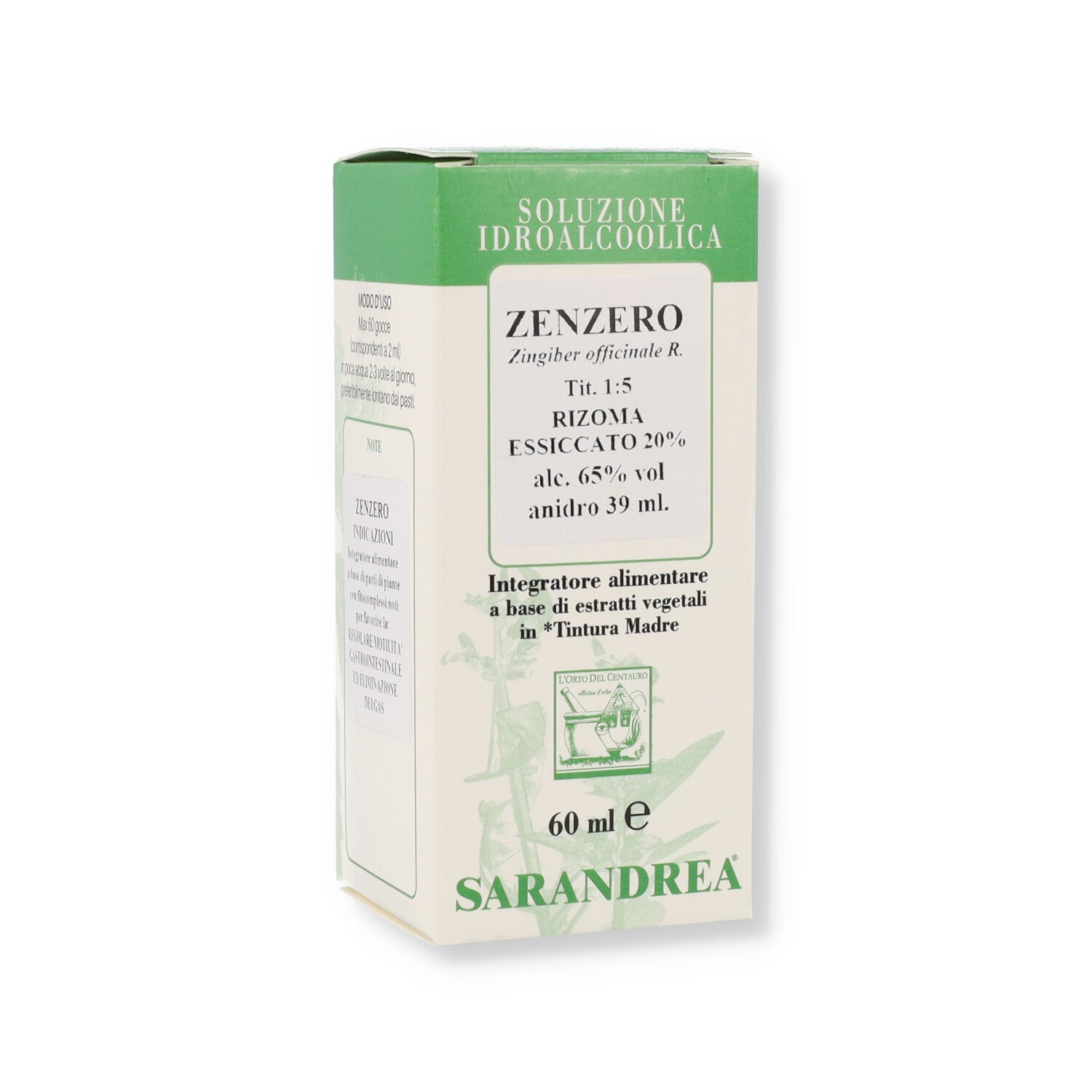 ZENZERO GTT - 60ML
