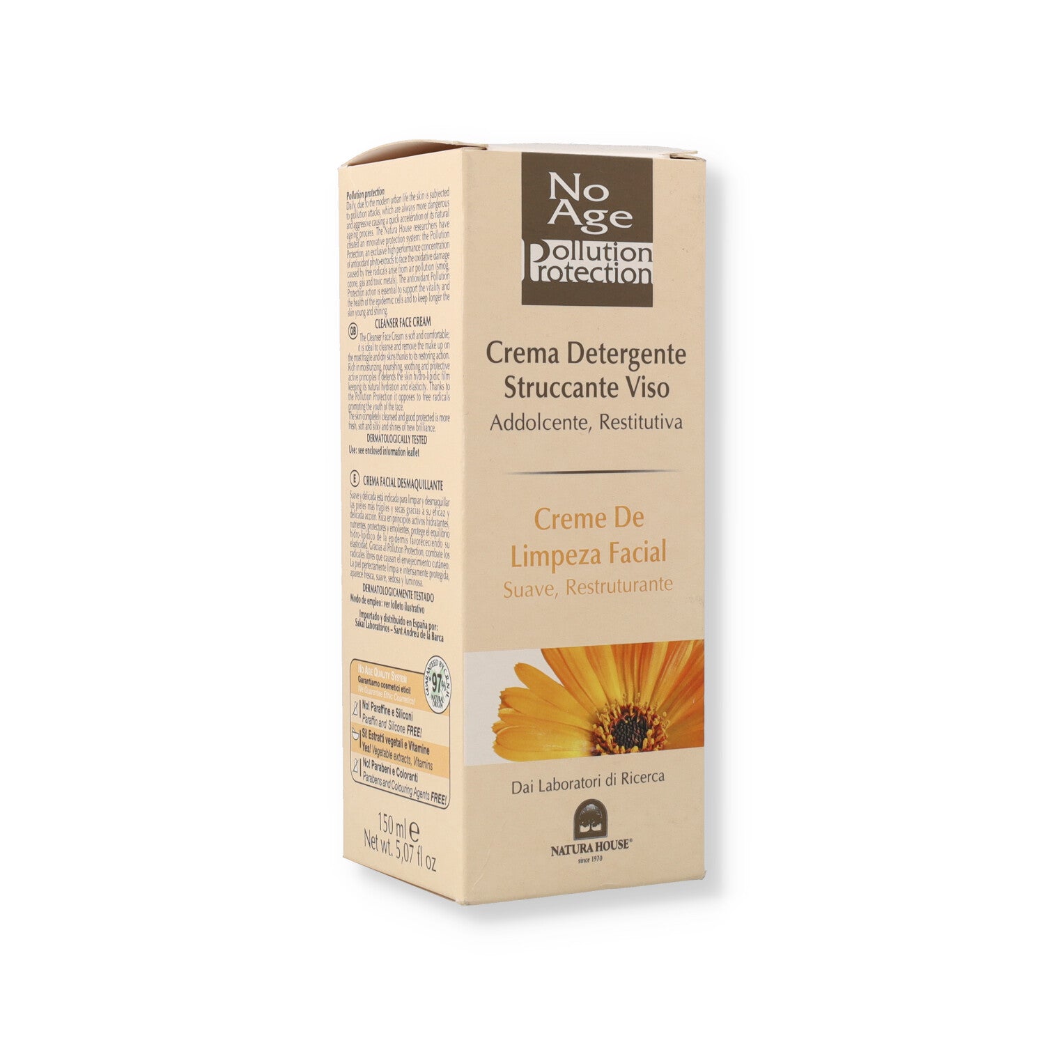 NO AGE POLLUTION PROT CREMA DETERGENTE