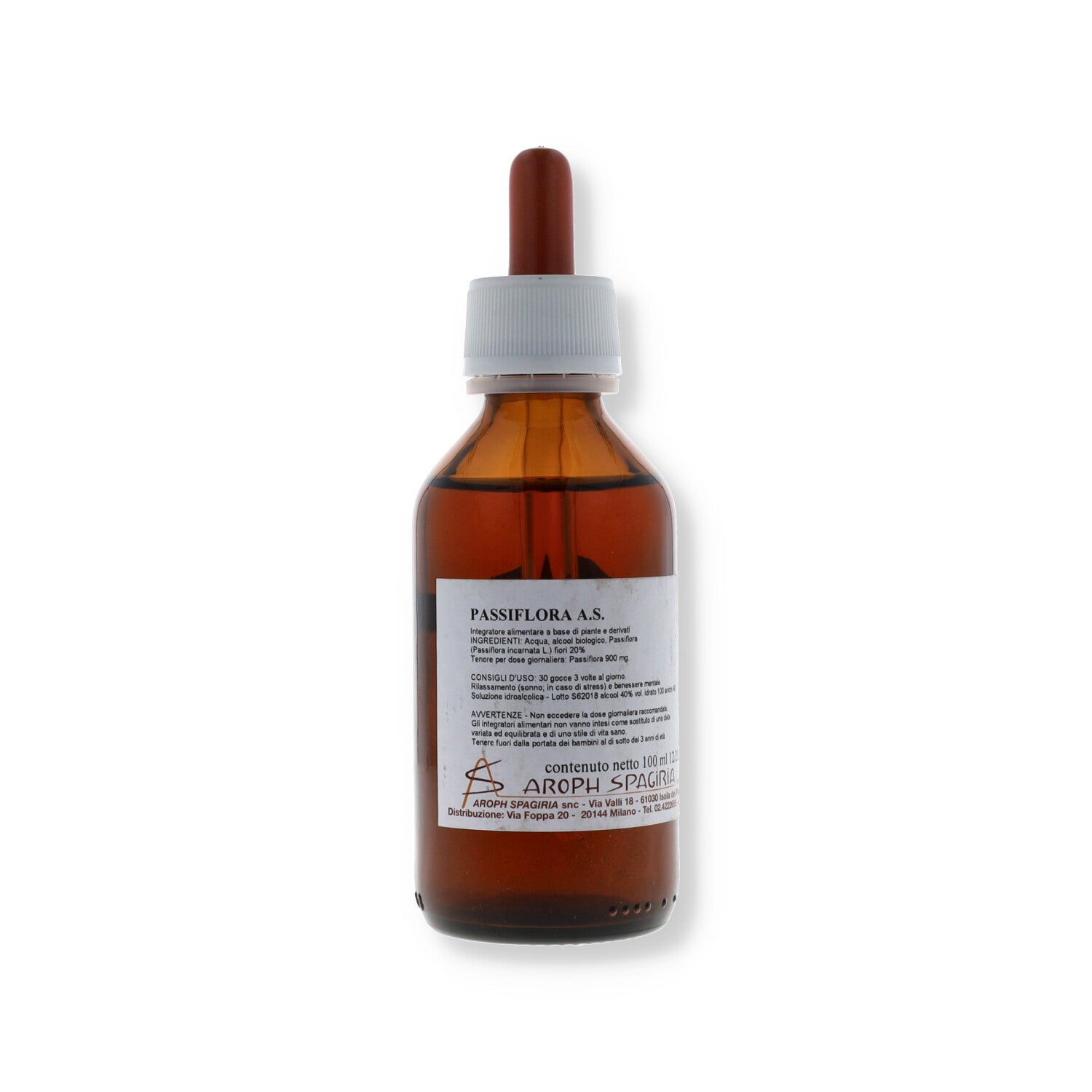 PASSIFLORA AS GTT 100ML AROPH SPAGIRIA
