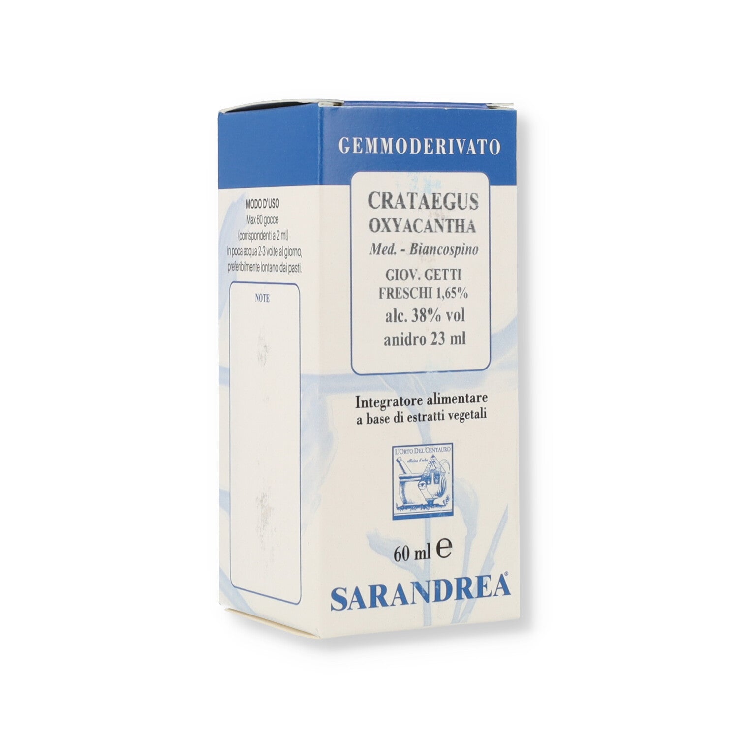 CRATAEGUS OXYAC MG - 60ML