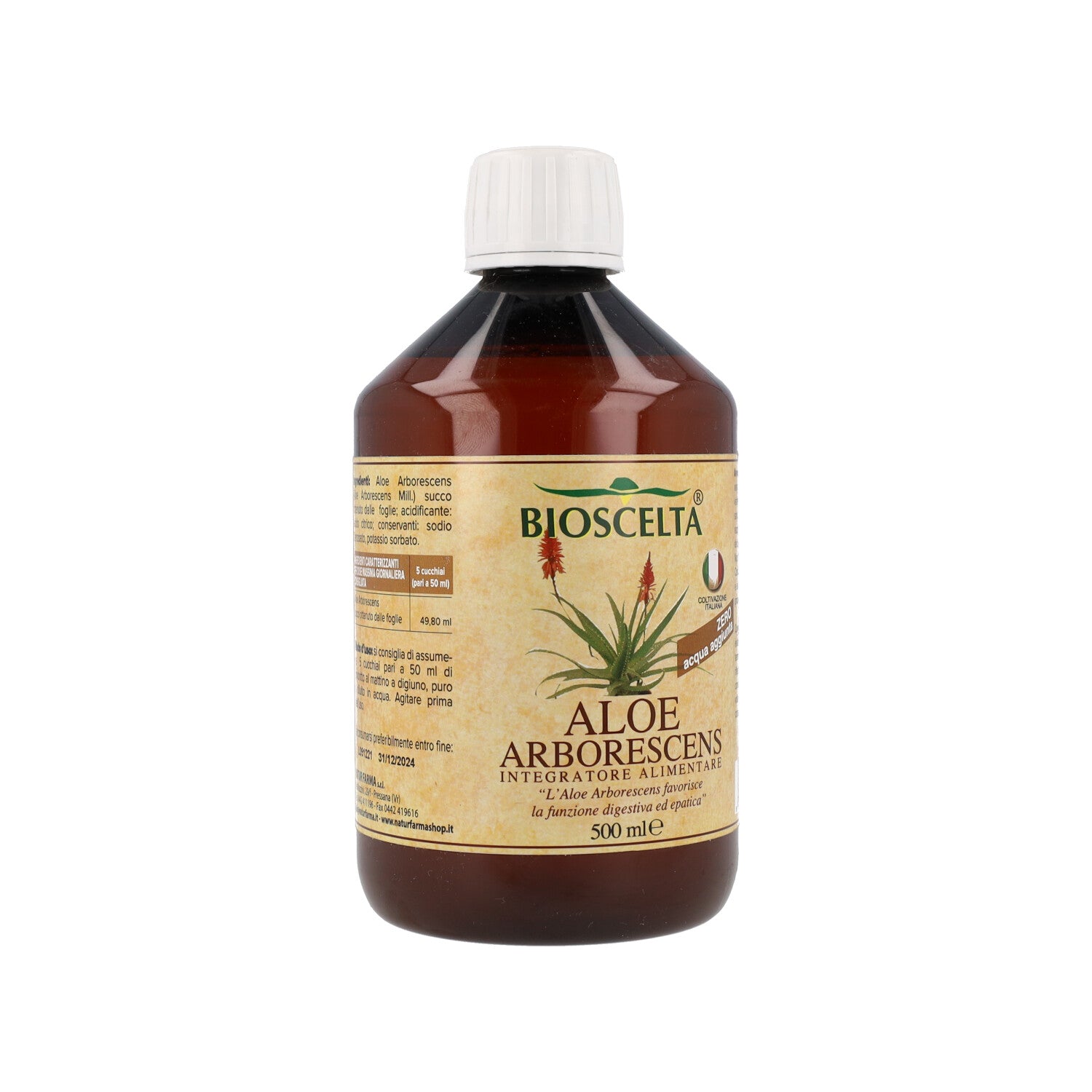 ALOE ARBORESCENS PURO SUCCO - 500 ML