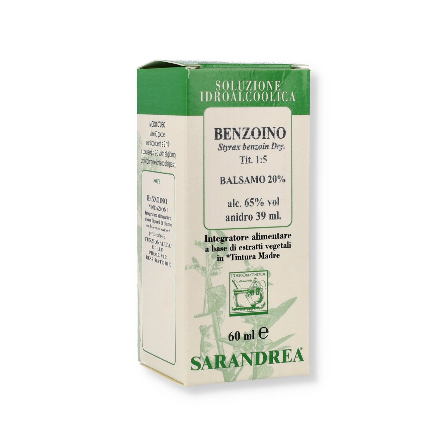 BENZOINO 60ML GTT