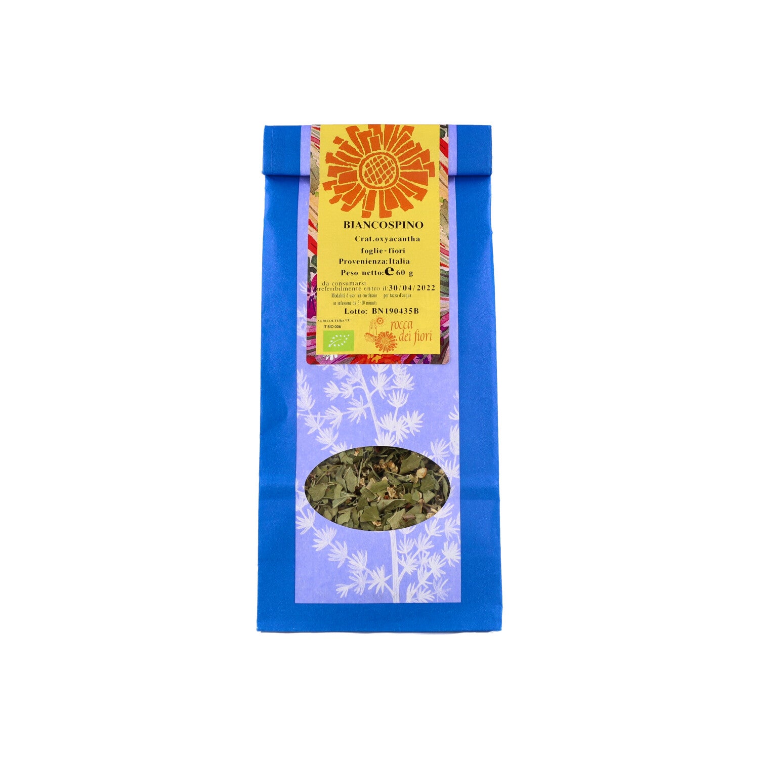 BIANCOSPINO FIORI/FOGLIE TT 60G