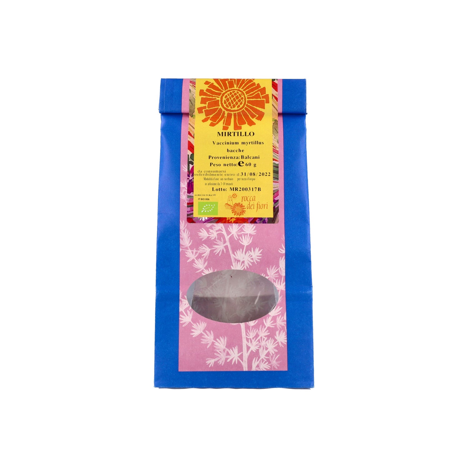 MIRTILLO BACCHE 60G