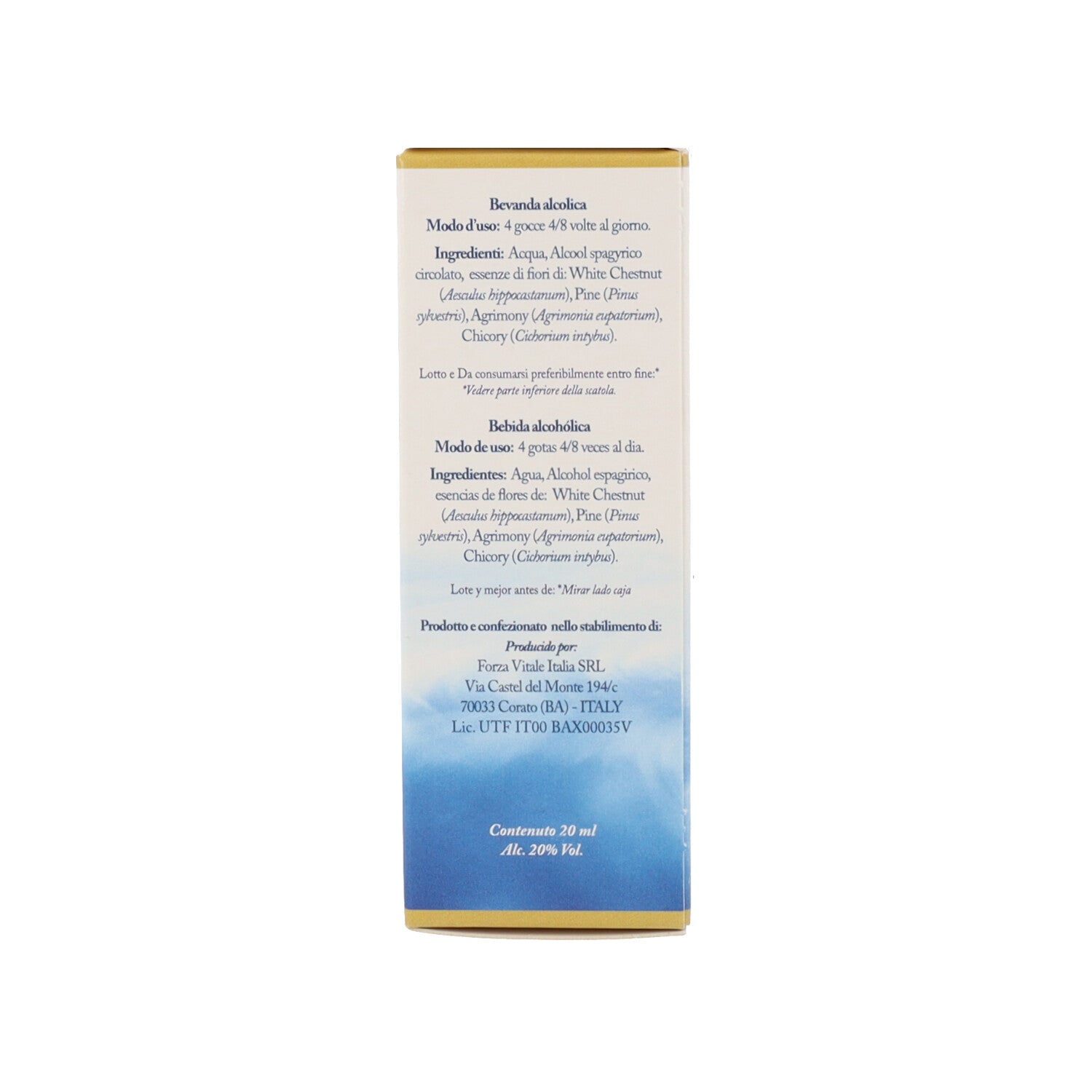 FORMULA T FIORI MEDITERRANEI - 20 ML GOCCE