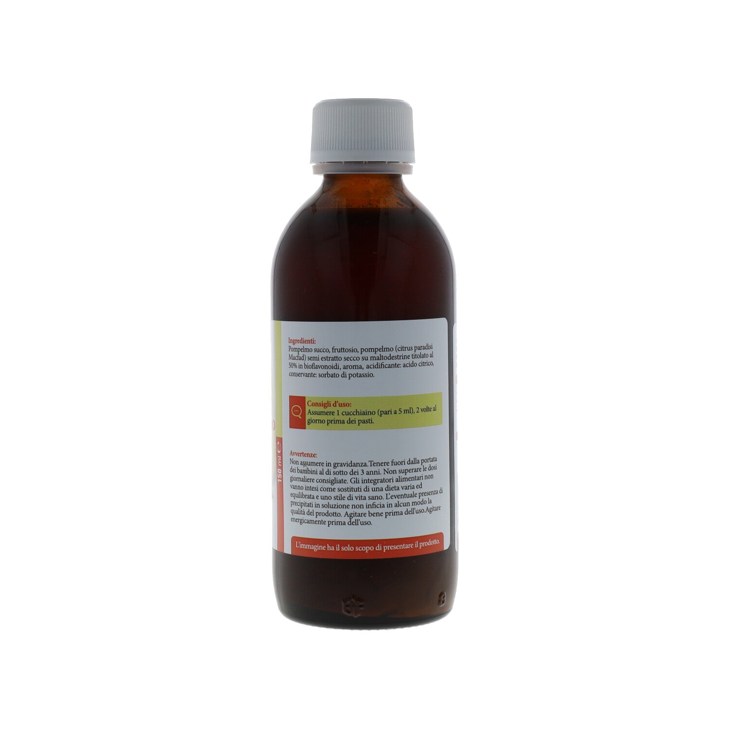 ESTRATTO DI POMPELMO IN SUCCO - 150ML